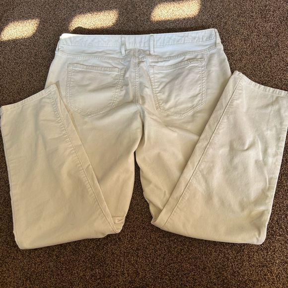 Eddie Bauer Woman’s Cream Straight Jeans - Picture 3 of 5